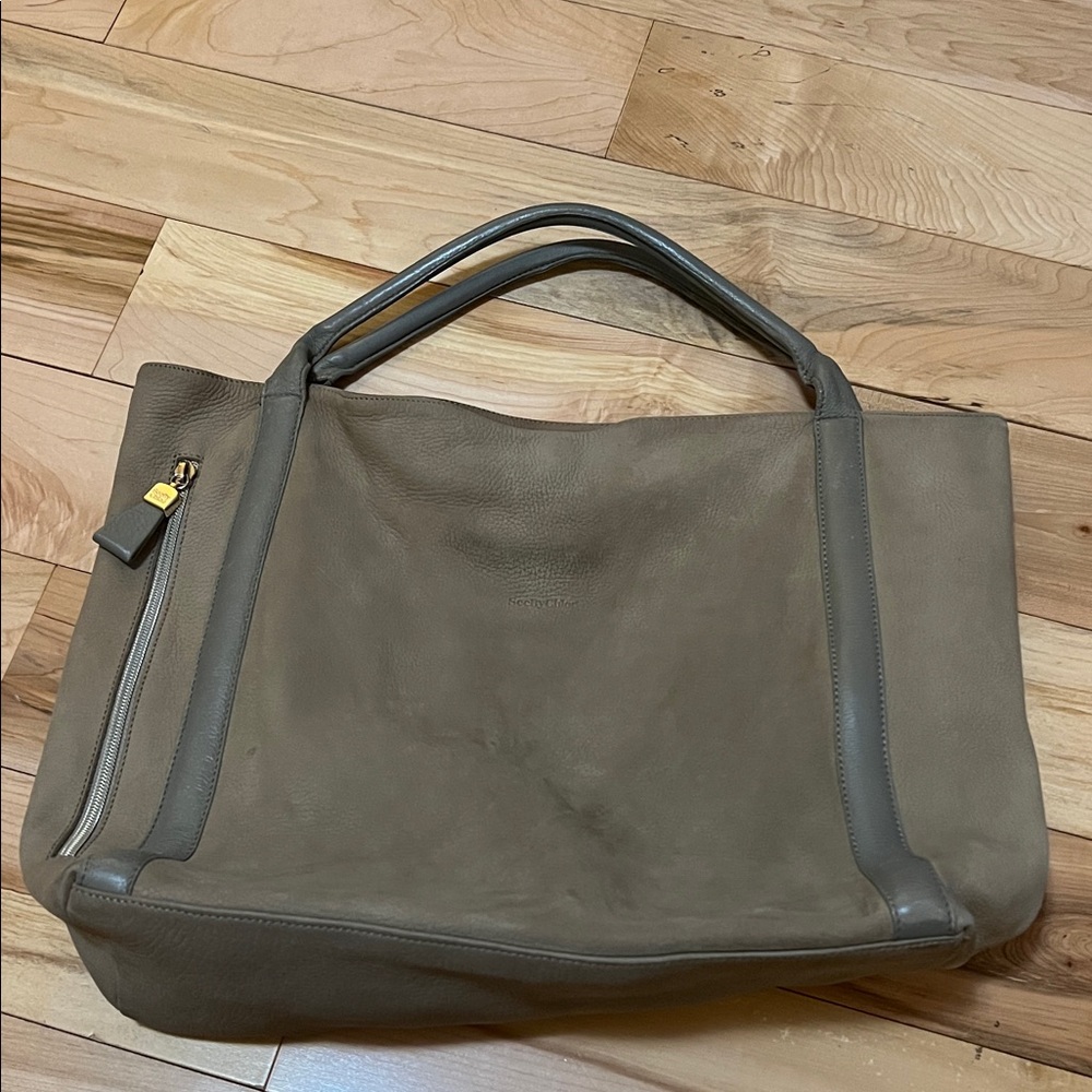 Taupe Shoulder Bag